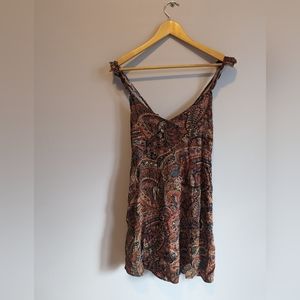 American Eagle Paisley Dress - Size: S